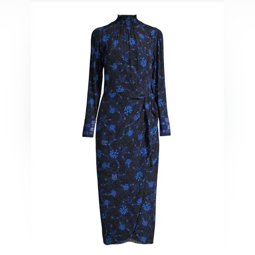 Kobi Halperin Hunter Printed Midi Dress